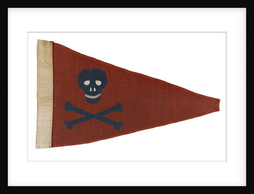 Burgee of Pirate Yacht Club, Bridlington by Unknown