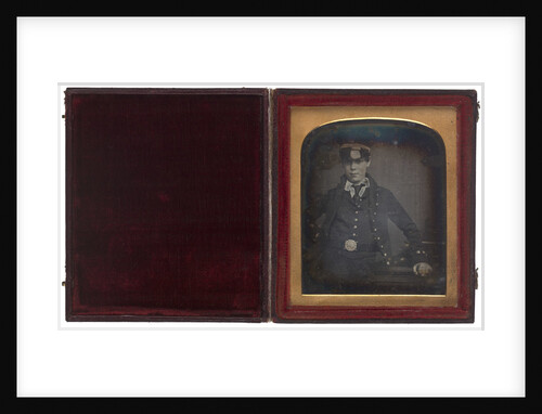 Portrait of an unidentified naval officer, possibly Herbert Rivington Holmes by Jeremiah Egerton