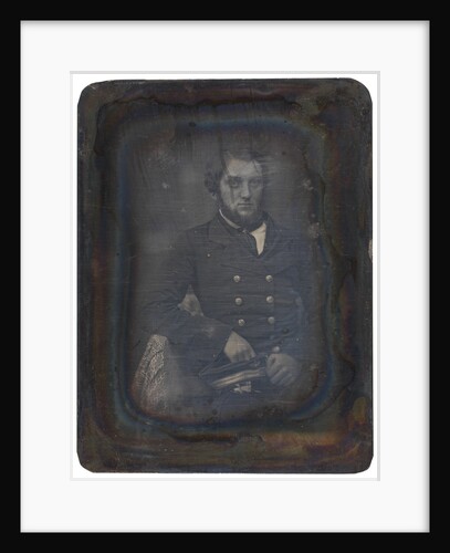 Portait of an unidentified naval officer. Fox Talbot Collection by G. Renard
