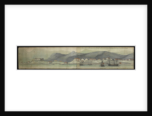 Porto R'e near Fiume in the gulph of Venice taken on board the Prevoyante S.S. January 1802 by British School