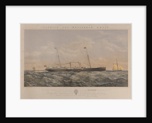 Harwich and Rotterdam Route by Thomas Goldsworth Dutton