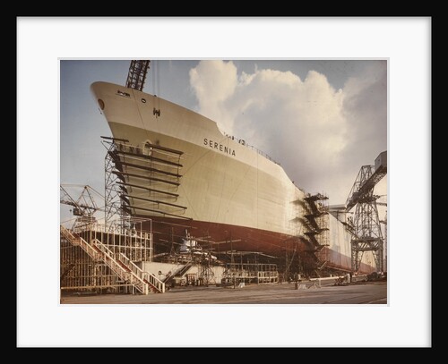 S.T.S 'Serenia' (1961), Under construcion, Unmarked Plate by Unknown