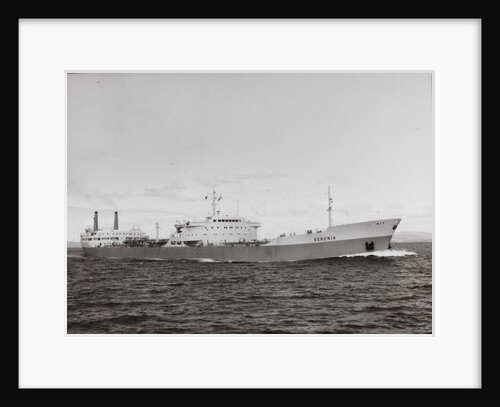 S.T.S 'Serenia' (1961), Plate No:1 Sea trials by Unknown