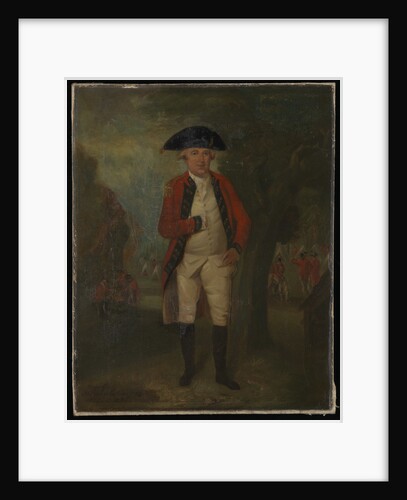 A portrait of Major-General Arthur Tooker Collins of the Marines in his full dress uniform by Anonymous