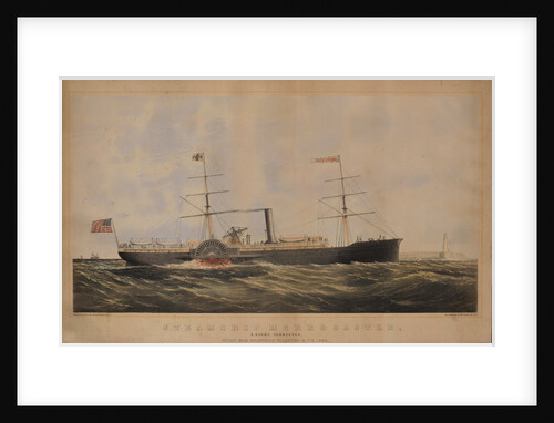 Steamship 'Morrocastle', R Adams Commander built for Spofford Tileston & Co by Endicott & Co