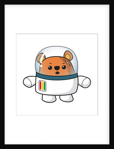 It is very hot inside of space Ted's space suit by Anonymous