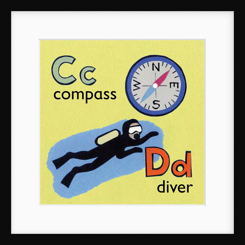 Compass and driver children graphic by Anonymous