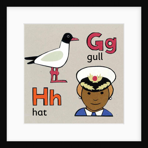 Gull and hat children graphic by Anonymous