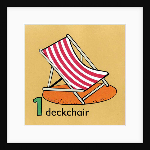 1 deck chair children graphic by Anonymous