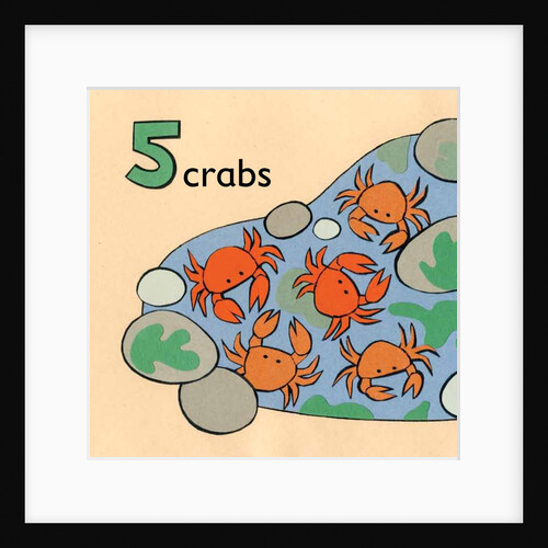 5 crabs children graphic by Anonymous