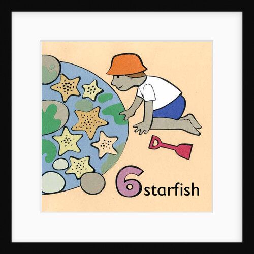 6 starfish children graphic by Anonymous