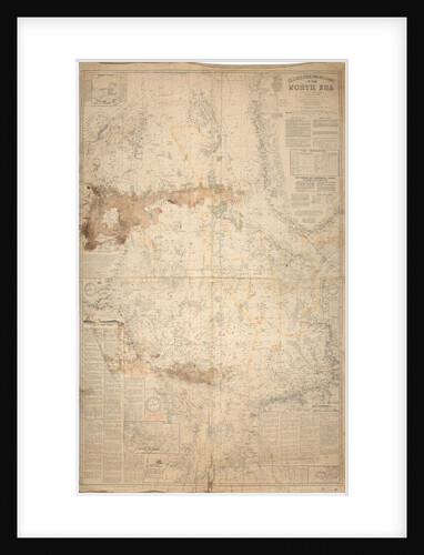 Close's fishermen's chart of the North Sea. by Albert Close