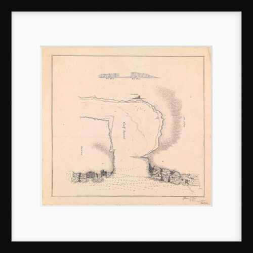 Chart of Calf Sound, Orkney by Midshipman Horatio Nelson Head