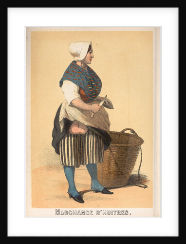Souvenirs de Boulogne Sur Mer Book - Merchand d'huitres by Unknown
