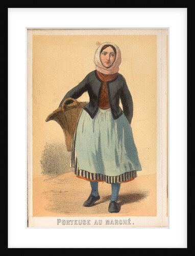 Souvenirs de Boulogne Sur Mer Book - Porteuse au marche by Unknown