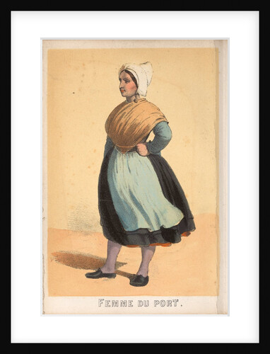 Souvenirs de Boulogne Sur Mer Book - Femme du Port by Unknown