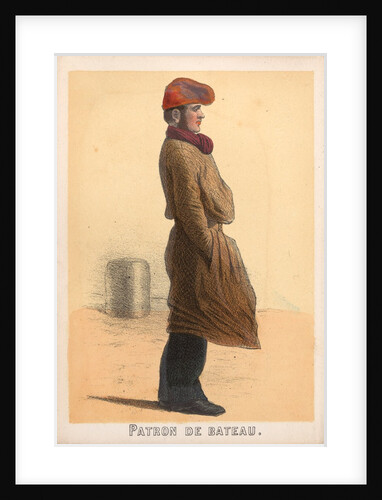 Souvenirs de Boulogne Sur Mer Book - Patron of the Bateau by Unknown