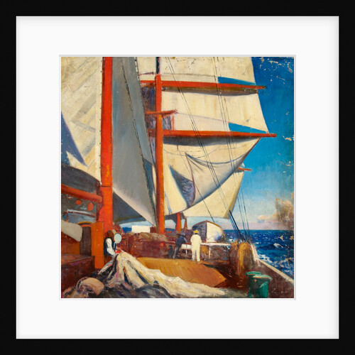A deck scene by John Everett
