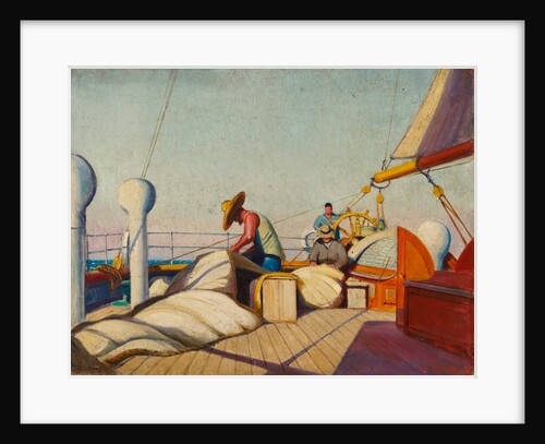 A Deck scene by John Everett