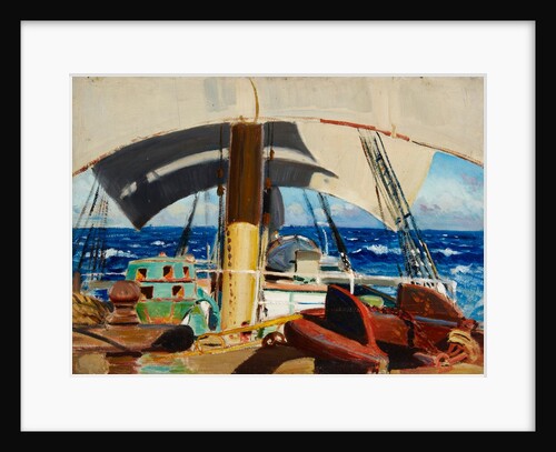 A deck scene by John Everett