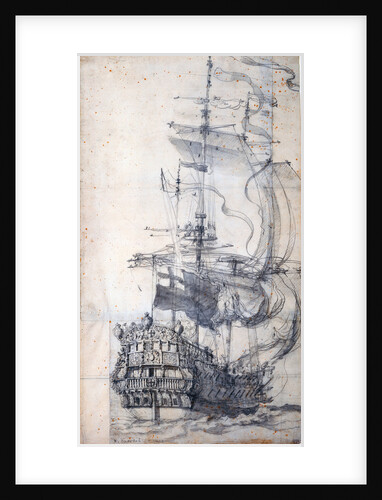 The 'Mordaunt' by Willem van de Velde the Elder