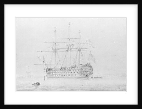 HMS 'Britannia' by John Cantiloe Joy