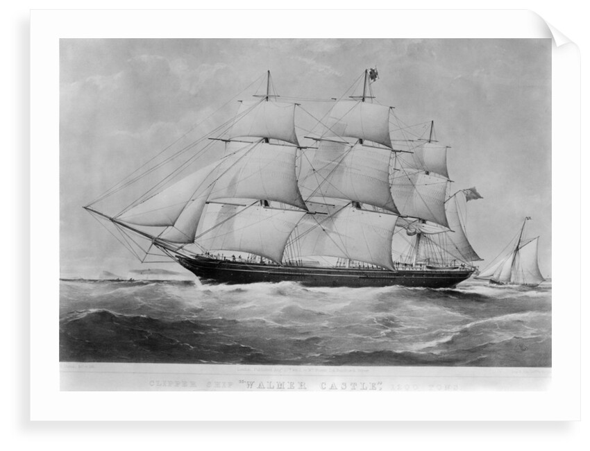 'Walmer Castle' (1855) under way by Unknown