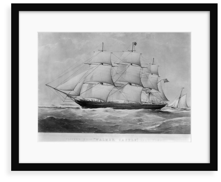 'Walmer Castle' (1855) under way by Unknown