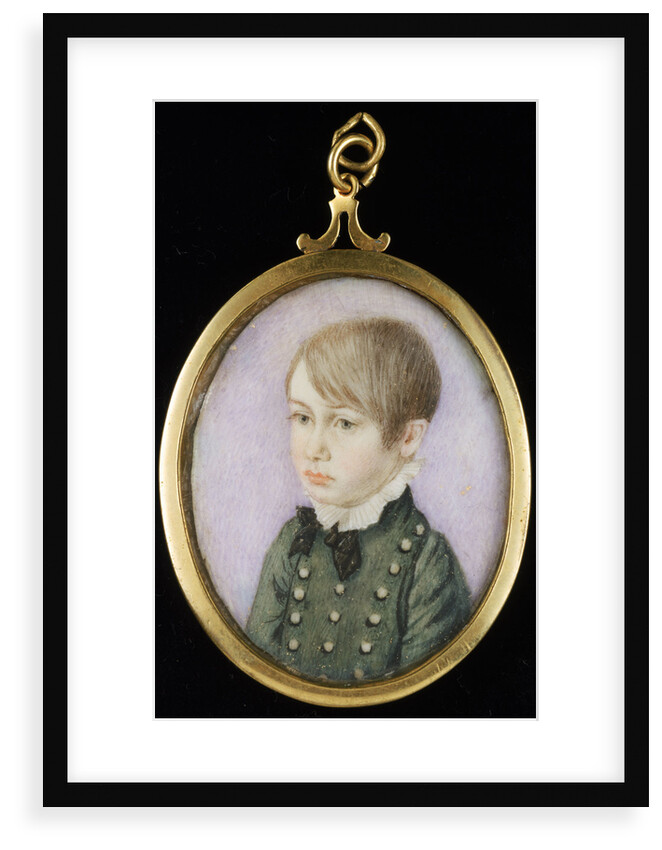 Portrait of a young boy, formerly thought to be Horatio Nelson by unknown