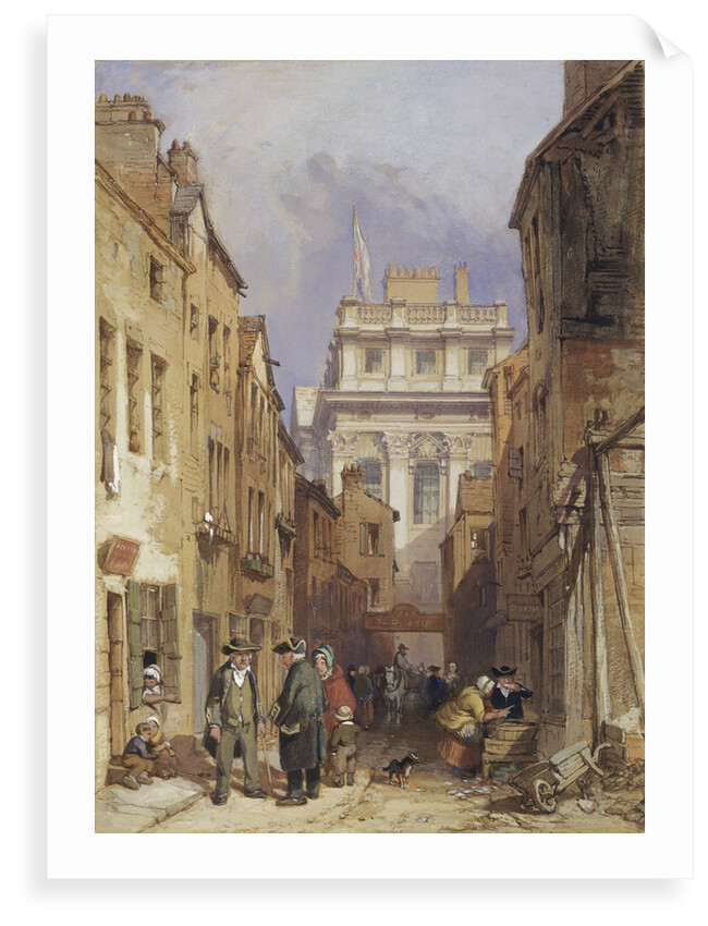 Fisher's Alley, Greenwich by Clarkson Stanfield