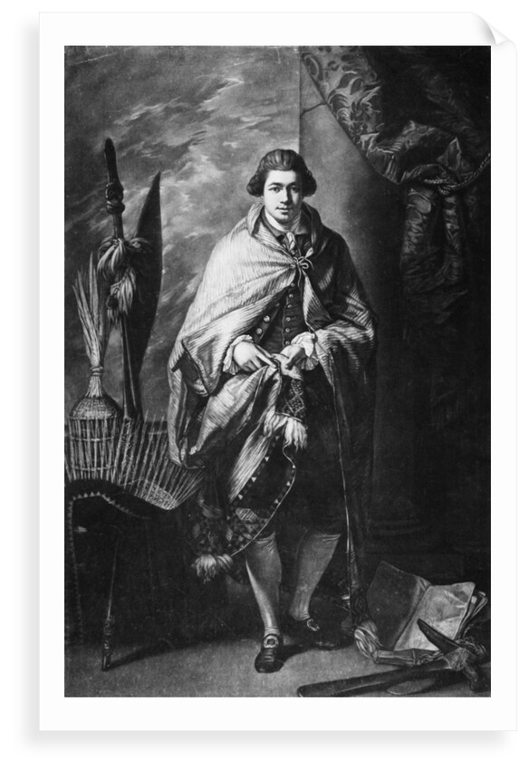 Sir Joseph Banks Bt. President, F.A.S... by Benjamin West