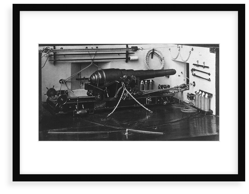 Sectional model of 'Iron Duke' (1870) by W. H. Bambury