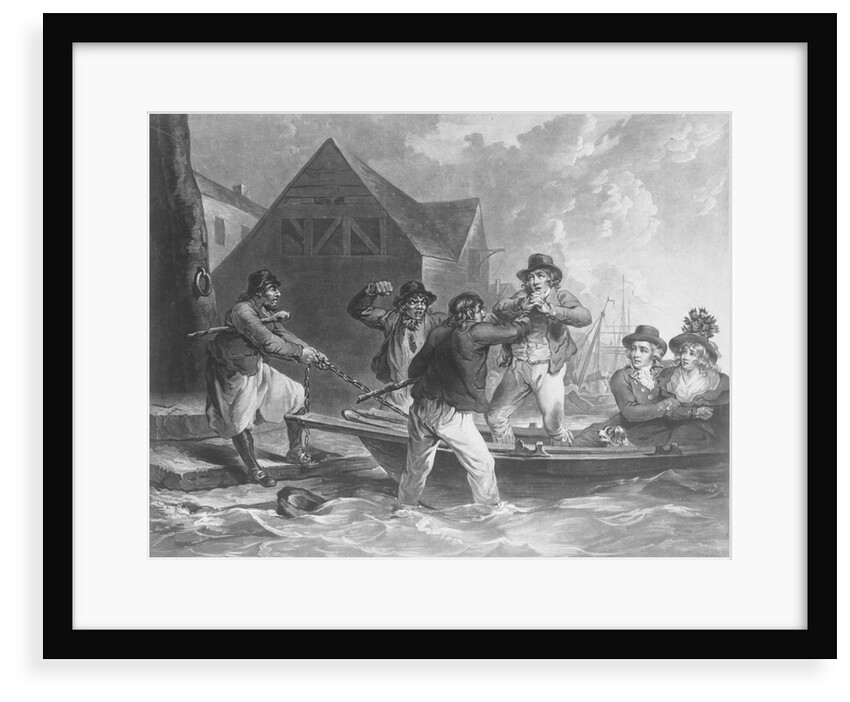 Jack in the Bilboes. From Mr Dibdin's celebrated Song call'd My Poll & my partner Joe by George Morland