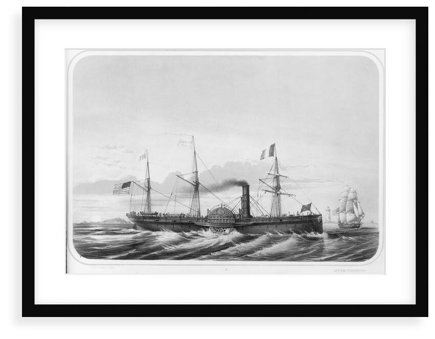 The iron ship 'MacRihanish' by L. le Breton