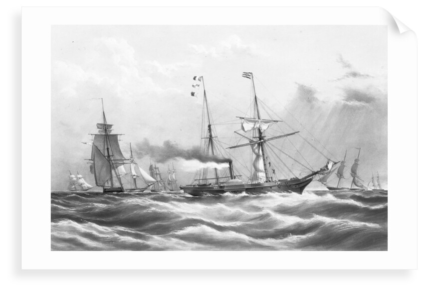 HM steam frigate 'Firebrand' and the Experimental Squadron by H. John Vernon
