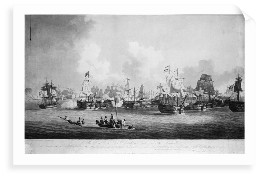 The 'Glorious Victory' at the Battle of Trafalgar, 21 October 1805 by John Thomas Serres