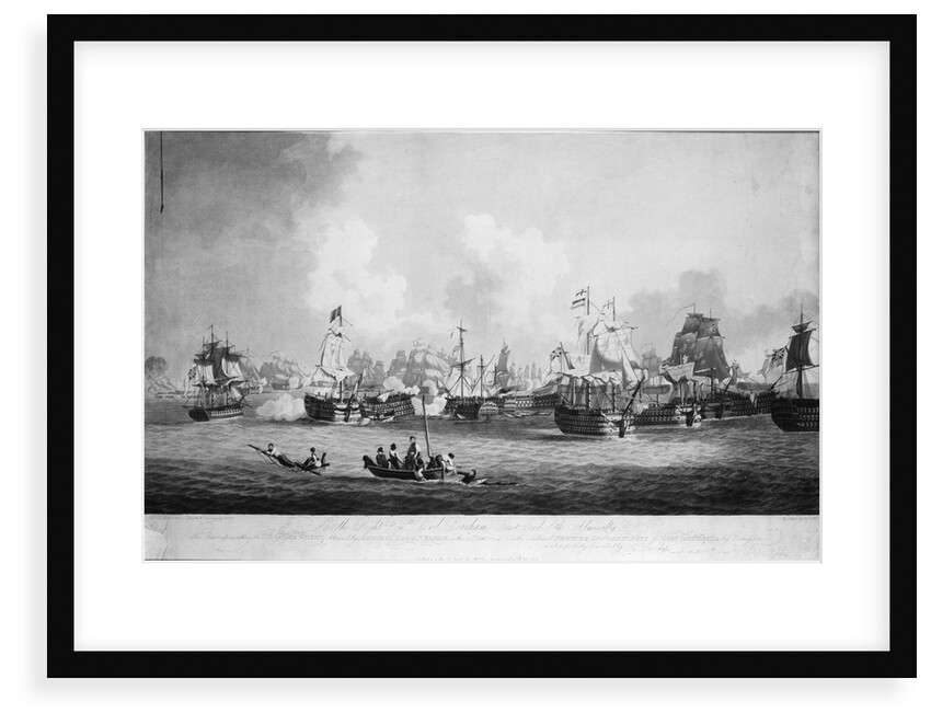 The 'Glorious Victory' at the Battle of Trafalgar, 21 October 1805 by John Thomas Serres