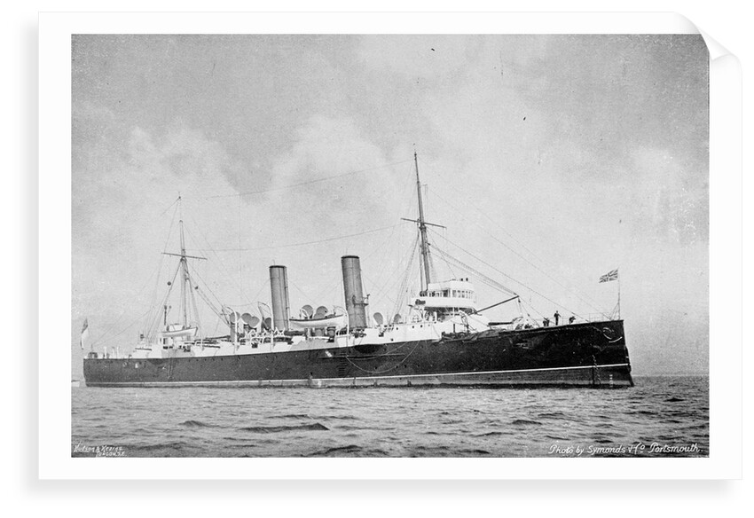 2nd class protected cruiser HMS 'Fox' (1893) by unknown