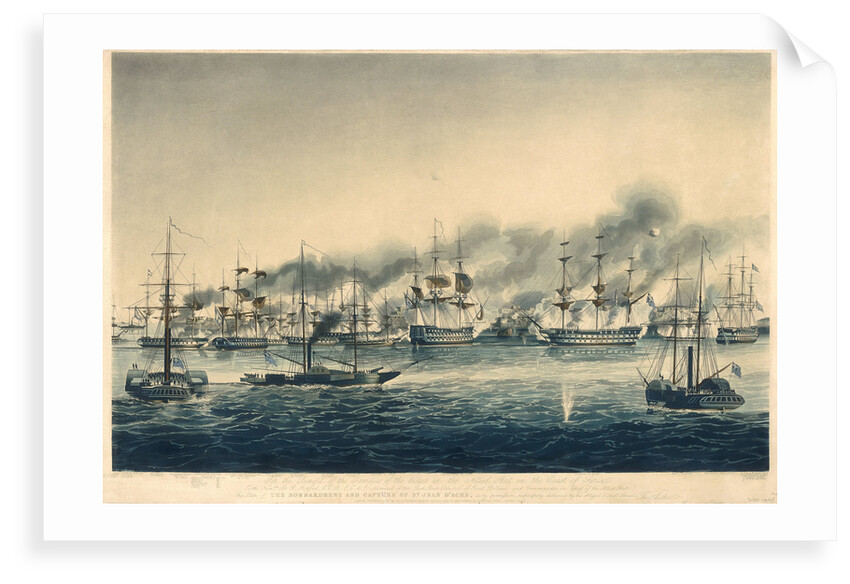 The Bombardment and Capture of St Jean D'Acre by Lt. J. F. Ware
