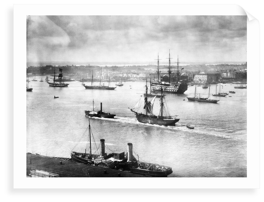 HMS 'Victory', 1881 by unknown