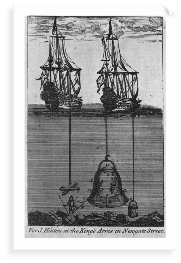 Halley's diving bell by Unknown