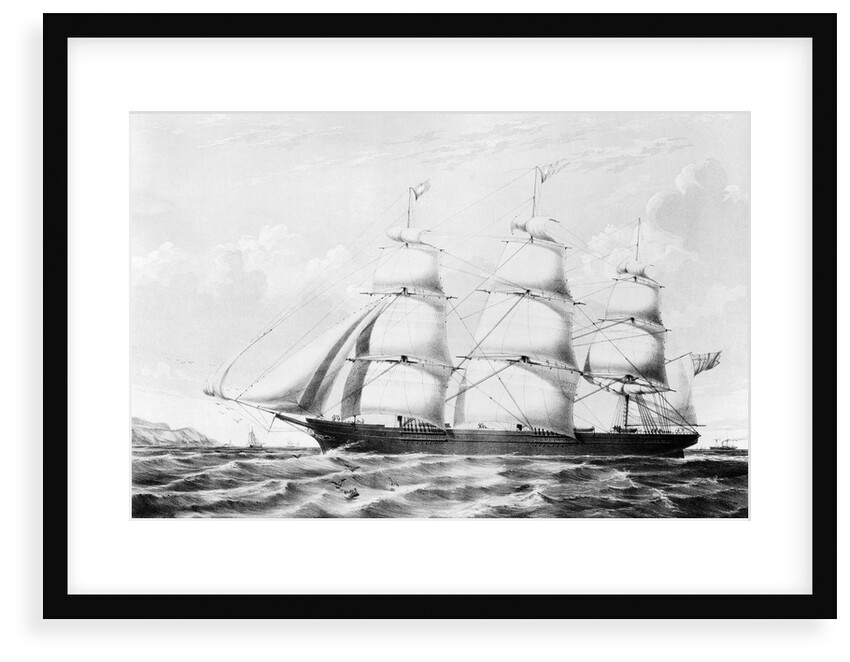 The Australian clipper 'White Star' by John R. Isaac