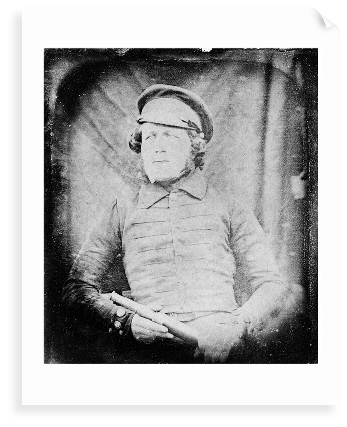 Photographic negative of Second Master Collins by Richard Beard