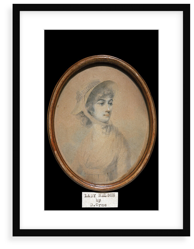 Miniature of Lady Francis Nelson by Daniel Orme