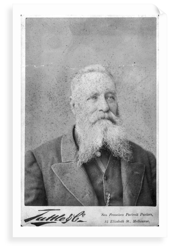 Portrait photograph of Captain R Kemball (Kemble) by Unknown