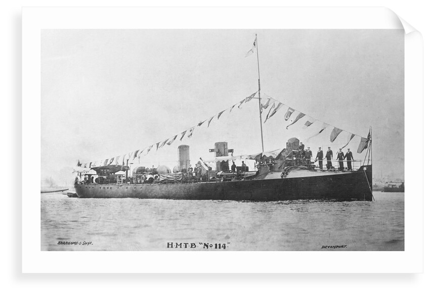 Torpedo boat 'TB 114' by unknown