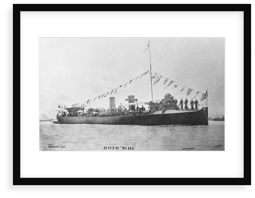 Torpedo boat 'TB 114' by unknown