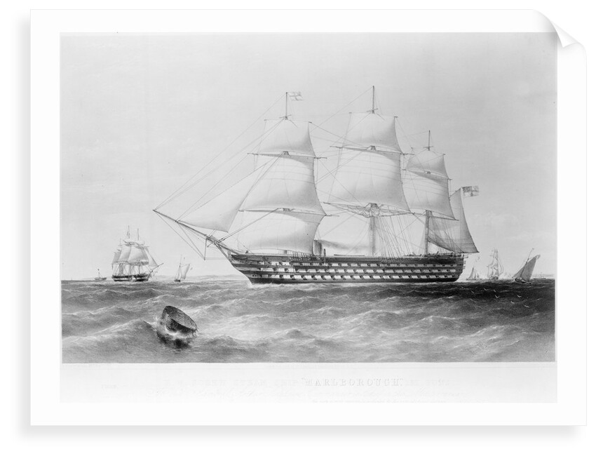 Screw Steam Ship HM 'Marlborough' by Thomas Goldsworth Dutton
