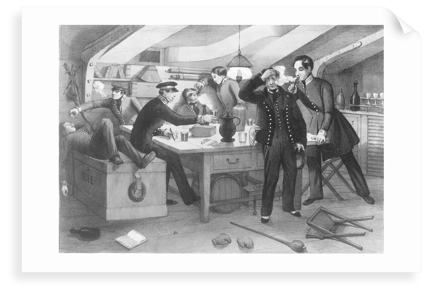 Come youngster, another glass of grog before you go on deck by Standidge