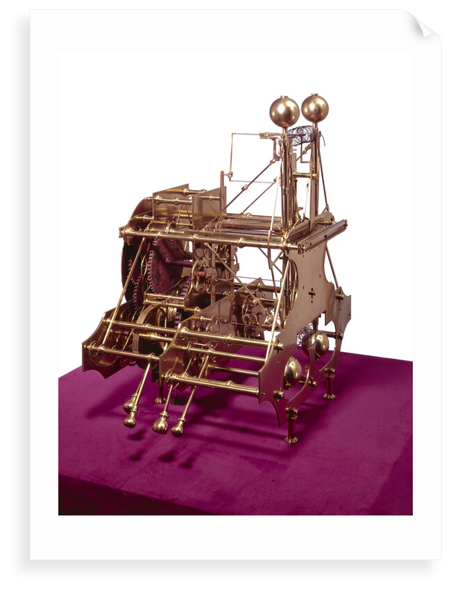 Winding wheels of John Harrison's marine timekeeper H1 by John Harrison